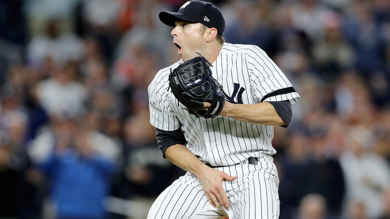 Illustration for article titled David Robertson Exhibits Five Stages Of Grief After Watching Gary Sanchez Get Hit In The Dick And Balls